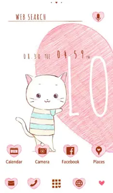 Love Cats Theme +HOME android App screenshot 4